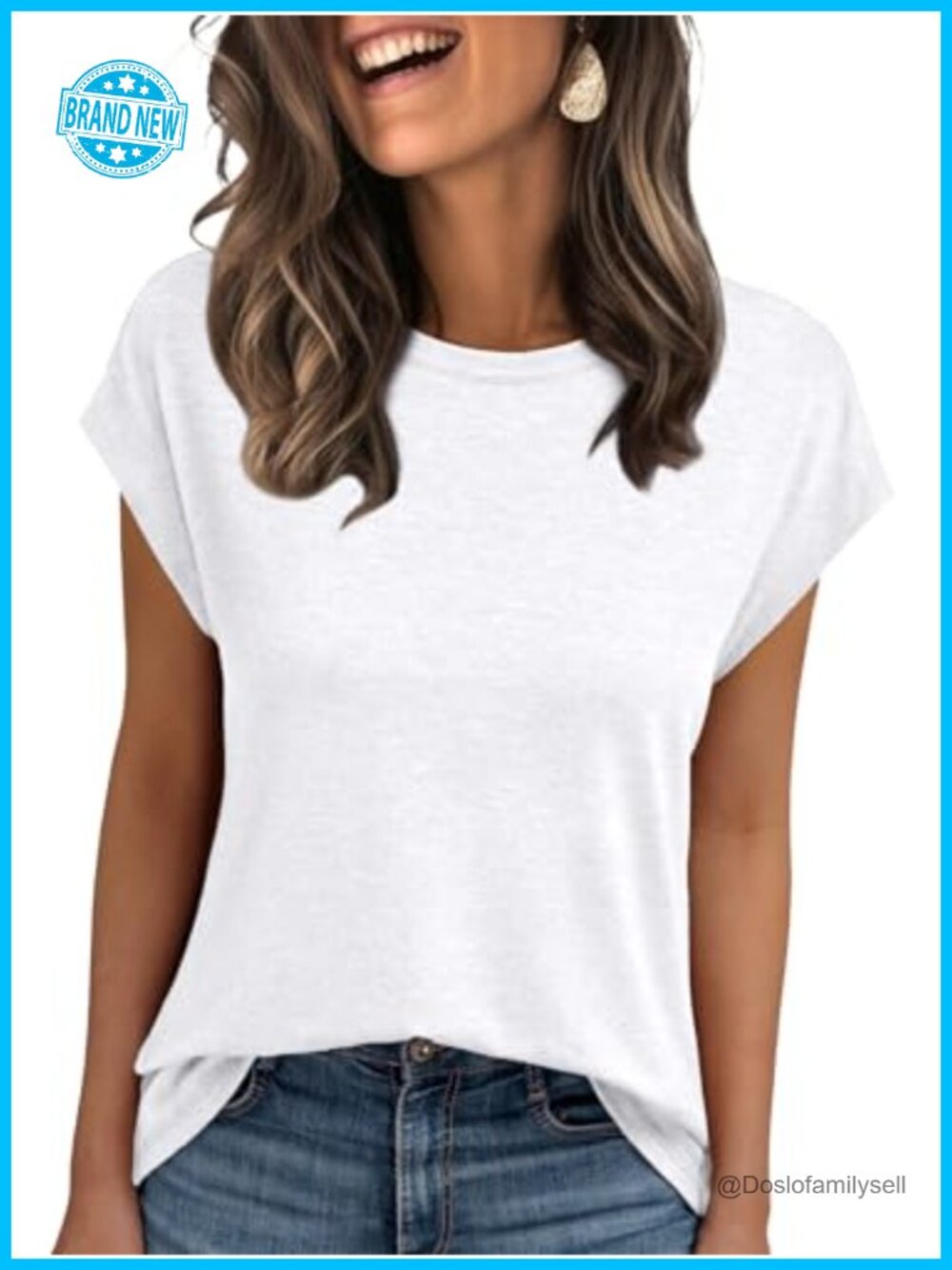 Cap Sleeve Business Casual Tunic Top for Work & Leggings